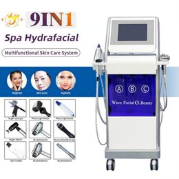 High Quality Blemish Clearing Beauty Equipment 14 In 1 Hidrafacial Diamond Aqua Peel Microdermabrasion Facial Machine With Pdt Led Light522