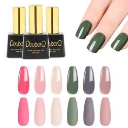 Gel 6color/lot Gel Nail Varnish Uv Gel Polish Soak Off Gel Lacquer Semi Permanent Hybrid Painting for Home Use Decals Top Coat