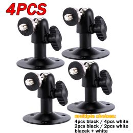 Lens 4pcs/2pcs Middle Pucker Wall Indoor Outdoor Adjustable Mount Wall/ceiling Cctv Bracket Holder Stand Support for Security Camera