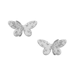 Garden is about to turn pages, butterfly, star, glossy original design, niche earrings, ear clips