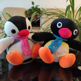 Movies TV Plush toy Anime Cartoon PINGU Brother and Sister Penguin High Quality Plush Toys Soft Stuffed Animal Doll Girl a Gift Gifts For Children 240407