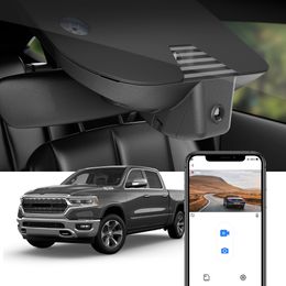 Dash Cam Car DVR för Dodge Ram 1500 2500 3500 2019 2020 2021 2022 2023 2024 HONSOEE CAR DVR DASHCAM 4K HONSOEE RAM TRX LIMILT TRUCKUP