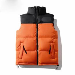 Herrendesignerweste Down Jacket Weste Halten Sie Warm Herren Stylist Winterjacke Männer und Frauen verdicken sich