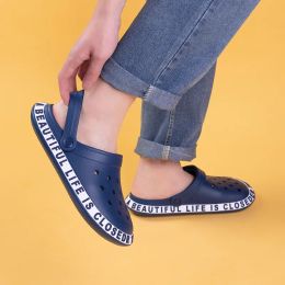 Modeschuhe rutschen Schuhe Gummi-Sandalen Frauen Bule Beach Schaum im Freien weiche Boden Leichte Großhandel Rabatt Größe 36-44