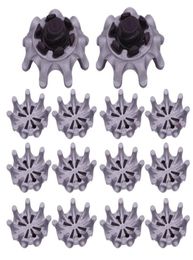 14pcs Golf shoes soft Spikes Pins 14 Turn Fast Shoe Spikes Replacement Set golf training aids62517672177625
