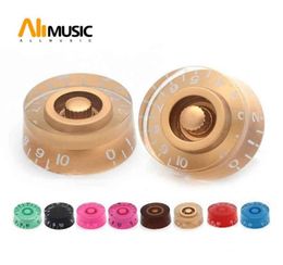 12pcs Muilty Color Plastic Speed Control Knobs for Electric Guitar Tone Volume Knobs Buttons93174377838988