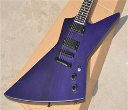 Purple color unique explorer electric guitars guitar guitarra in stock1462991