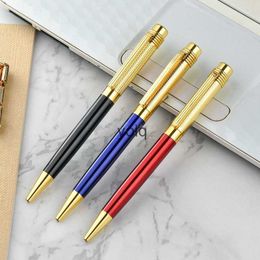 Fountain Pens Black metal pen rotating ballpoint advertising gift can be made H240407