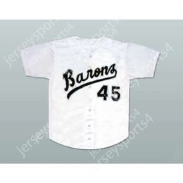 Gdsir MICHAEL 45 BIRMINGHAM BARONS BASEBALL JERSEY SEWN NEW Ed