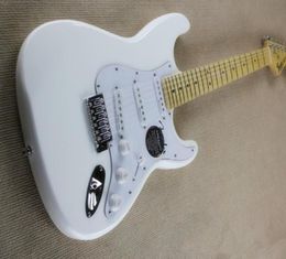 Single Shake 22 Fret Electric Guitar Pure White Model Neck and Fingerboard Lacquer5153412