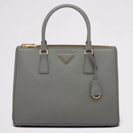 10A Classic Handbags Designer Tote Bag Galleria Cowhide Womens Grey Saffiano Bag Shopping Bag New Genuine Leather Fashion Interpretation Eternal 32cm