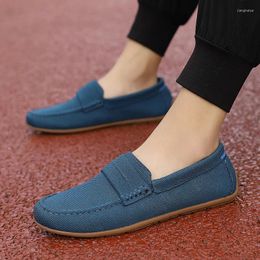 Casual Shoes 2024 Men's Large Canvas Four Seasons Korean Edition Doudou Low Feet British Flat Bottom