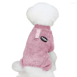 Dog Apparel Thermal Pyjamas Pet Clothes For Winter Small Dogs Boy Jumpsuit Cat