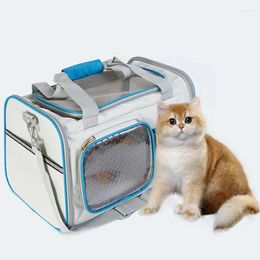 Cat Carriers Carrier Breathable Pet Foldable Slings Bags For Travel Transportin Gato Carrying Bag Cats Sling Supplies