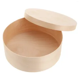 Take Out Containers Dessert Case Sandwich Baking Cake Holder Paper Cups Lids Single Food Wooden