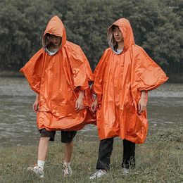 Raincoats Emergency Raincoat Poncho Waterproof Rainwear Blanket Survival Camping Equipment Cold Insulation Cycling