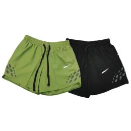 New Men's Shorts Ice Silk Shorts Men Summer Quick-Drying Breathable and Loose Outdoor Casual Fitness Running Exercise Short