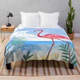 Blankets Flamingo Aphmau Woven Art For Beds Throw Blanket