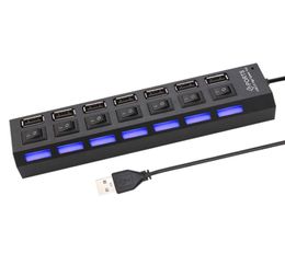 USB Hub 20 Multi USB Splitter Hub Use Power Adapter 47 Port Multiple Expander 20 USB Hub with Switch for PC7366013