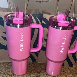 Stanleliness Cobranded Winter Cosmo Pink Target Red Tumblers Parade Mugs QUENCHER H20 40 oz cup with handle Lid and straw Red holiday Tumblers With 11 40oz Cups 02 XUUS