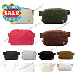 Mini Totes Designer everywhere belt chest Fleece Bag Luxury Womens mens Yoga purse fanny pack Waistpacks handbag Crossbody sports Waist lu bum Bags phone pouch