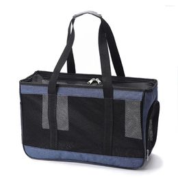 Cat Carriers Portable Dog Carrier Bag Breathable Pet For Cats Dogs Transport Bags Outdoor Handbag Travel Shoulder Accessories