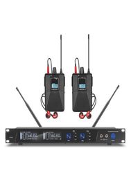 ER202 Professional UHF In Ear Monitor Wireless System With Multiple Transmitter For Small Concerts And Home Theater6359157