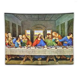 Tapestries Original Last Supper Painting Tapestry Aesthetic Room Decorations Wall Hanging Decor House