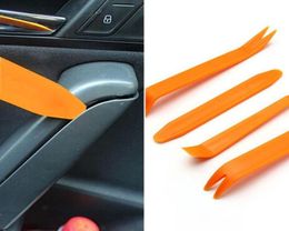 Automobile Rad io Panel Door Clip Trim Dash for o Removal Installer Pry Repair Tool Set 4pcsset Car Panel Removal Tools HP4717107