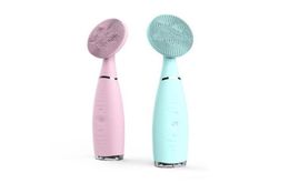 Facial Cleansing Brushes Face silicone Brush Face Cleaner Device Spa Skin Care Massage Beauty Machine charging273Z7381963