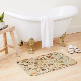 Mats Vintage Mushroom Designs Collection Bath Mat Christmas 2022 Things For Bathroom