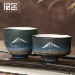 Cups Saucers Ceramic Master Cup Small Tea Single Bowl Build Kungfu Set Japanese Ceremony Personal