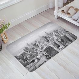 Carpets Chicago City Skyline Silhouette Landscape Kitchen Floor Mat Living Room Decor Carpet Home Hallway Entrance Doormat Anti Slip Rug