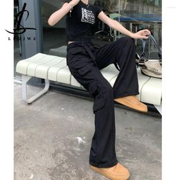 Women's Jeans 2024 Trend Denim Korean Fashion Y2k Vintage Clothes Streetwear Cargo Woman High Waist Pants Baggy