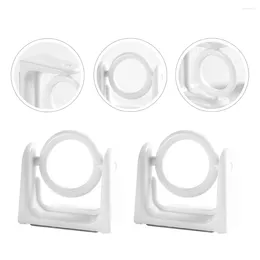 Shower Curtains 4 Pcs Curtain Hanging Clip Rod Stands Supplies Accessory Holder Support Hanger Ceiling Hook Punch-free Hooks