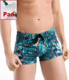 Sexy Push Up Pad Men Swimming Trunks Plus Size Swimwear Beach Wear Swim Box8975097