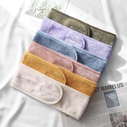 Towel Yoga Opaska Towelling Hair Accessories Girl Headbands For Face Washing Bath Makeup Band Women Adjustable SPA Facial Headband