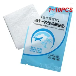 Toilet Seat Covers 1-10PCS Bathroom Accessory Disposable Travel Convenient Waterproof Hygienic Cover Camping Pad