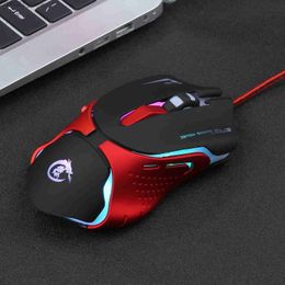 Mice Colourful Luminous Game Mouse 3200dpi Four Gears Adjustable for Windows 7 / 8 / 2000 / XP / Vista Mac OS or New Version Y240407