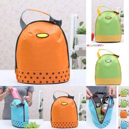 New Portable For Kids Insulated Canvas Thermal Food Bento Lunch Bags Cooler Tote Outdoor Picnic Bag