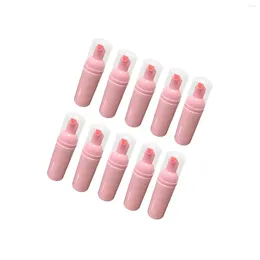 Storage Bottles 10x Foaming Pump 2 Oz For Moisturisers Lash Cleanser Soap Pink Gold