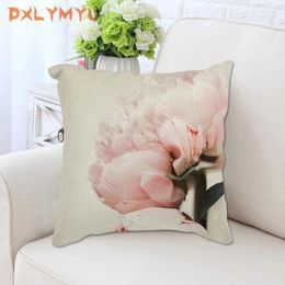 Pillow Flowers Nursery Art Home Decor Throw Case Living Room Sofa Print Cover