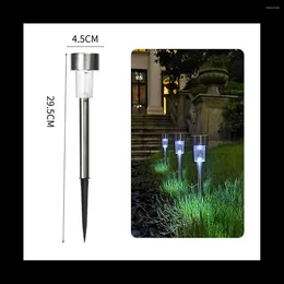 Storage Bags Outdoor Solar Lights Garden Powered Lamp Lantern Waterproof Landscape Lighting Pathway Yard Lawn Warm