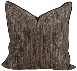 Pillow Fashion Coffee Geometric Decorative Throw Pillow/almofadas Case 45 50 European Brown Unusual Cover Home Decorating