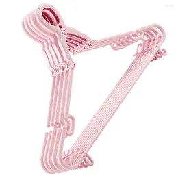 Hangers 5 Pcs Windproof Clothes Hanger Coat Socks Trousers Heavy Clamp Plastic Multipurpose Wardrobe Pants Hnager Baby