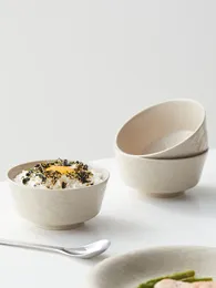 Bowls Tableware Ceramic Bowl Individual Household High Appearance Level Eating Rice Set Specially Good-looking