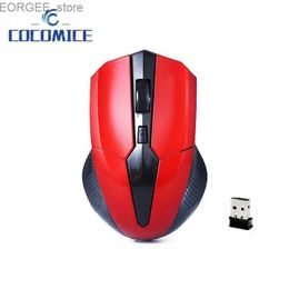 Mice Portable Wireless Mouse Silent Computer Mouse For PC Ergonomic Mause Noiseless Sound USB PC Mice Mute Wireless Mice for Laptop Y240407