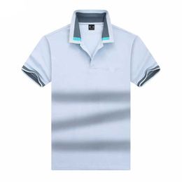 Bosss Polo Shirt Mens Designer Polos t Shirts Casual Business Golf T-shirt Pure Cotton Short Sleeves T-shirt 2024 Fashion Brand Summer Top Clothes Ebj9