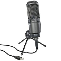 Microphones AT2020 USB Microphone for Gaming Streaming Podcasts Twitch YouTube Professional Condenser Microphone for Laptop/Computer