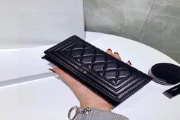 style High Quality classic Long Wallet for Women clutch Bag Ladies Card Holder Pocket Genuine leather Purse 5205447